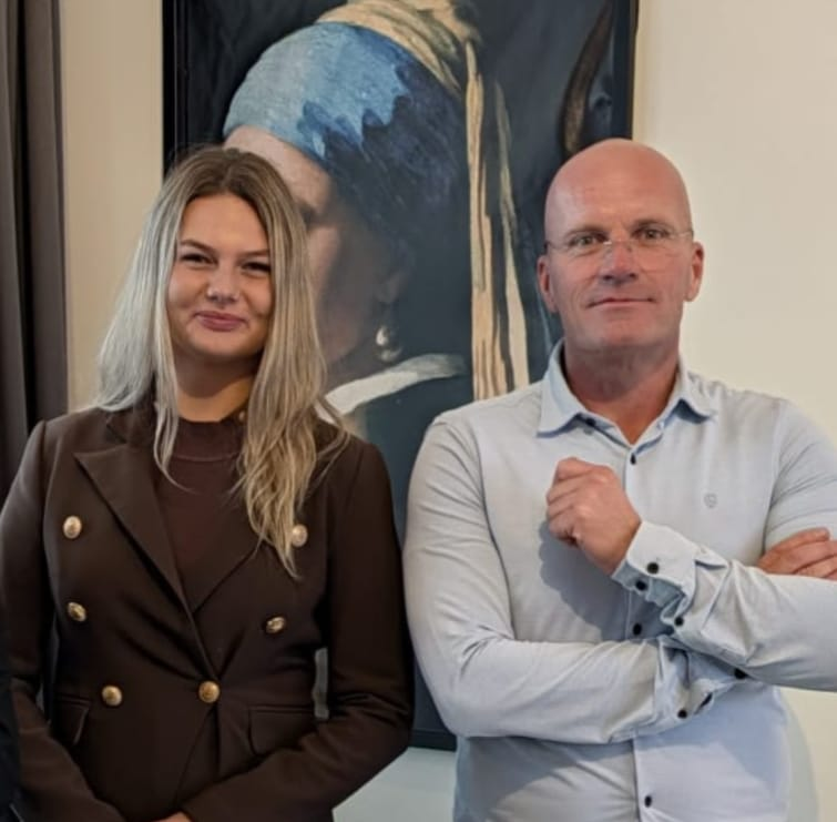 Romy Bakker en Joost van Beers samen